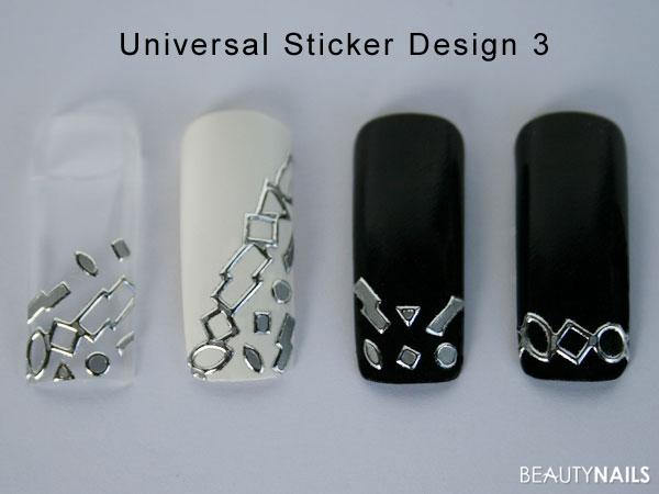 Universal Sticker - 003 Mustertips - Universal Sticker von Creativ Art Shop Nailart