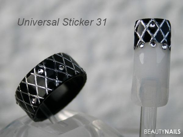 Universal Sticker - 004 Mustertips - Universal Sticker von Creativ Art Shop Nailart