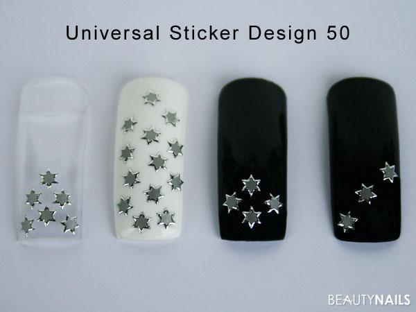 Universal - Sticker von Creativ Art Shop - 001 Mustertips - Nail Art mit Universal - Sticker von Creativ Art Shop.com Nailart