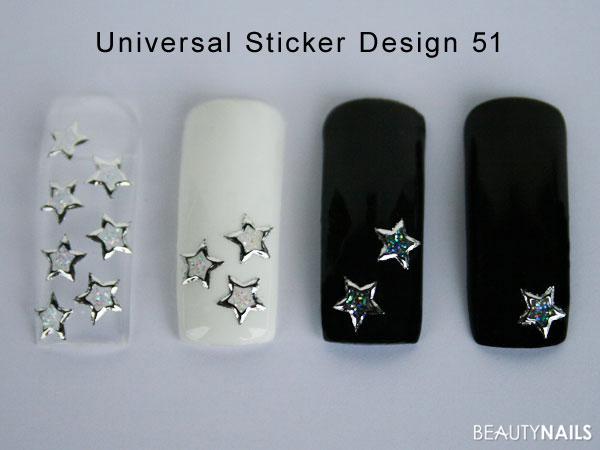 Universal - Sticker von Creativ Art Shop - 002 Mustertips - Nail Art mit Universal - Sticker von Creativ Art Shop.com Nailart
