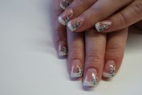 Doppelstamping Nageldesign