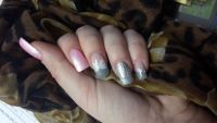 French / Fullcover mit Schleifchen Nageldesign