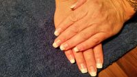 French Manicure Klassik Nageldesign