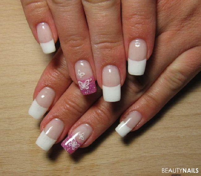 French mit Special-Ringfinger ;-) Nageldesign -  Nailart