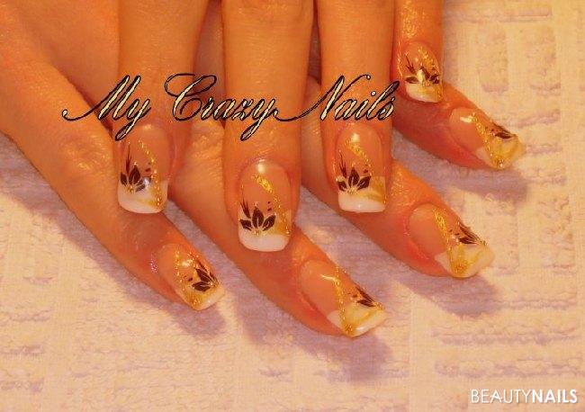 French Weiss / Gold und Stamping