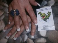 frensch und cover gel Nageldesign