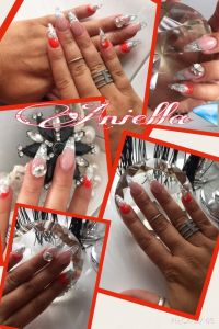 Glas - Ballerina Nageldesign