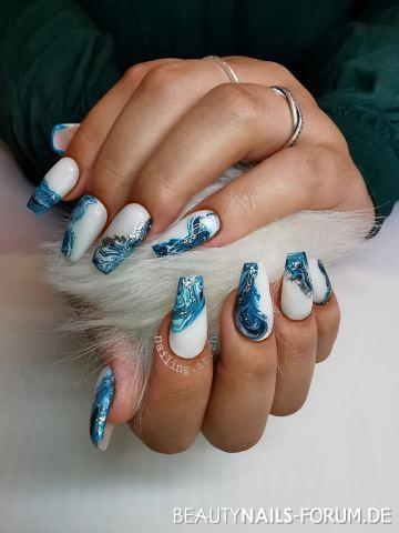 Modellier Schablonen Stiletto Selbstklebend – 500er Pack Für Nageldesign Mit Gel Und Acryl