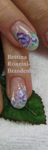 Malen geübt Nageldesign