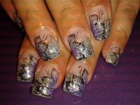 Miniaturmalerei Celebrity Nails Nageldesign