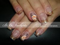 Orchidee Nageldesign