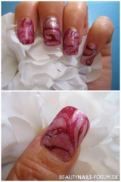 Pink, rosa Marmor Water Marble Design