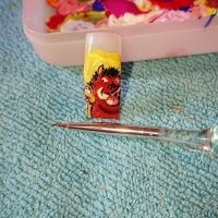 Timon und Pumba Nageldesign