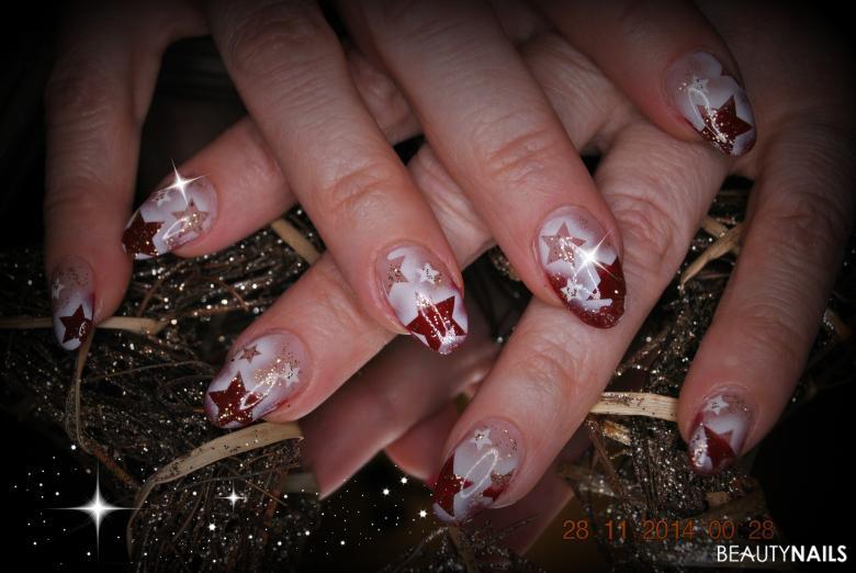 Winternagel Weihnachtsnagel 50 Nageldesign Bilder 21 Winter Weihnachten