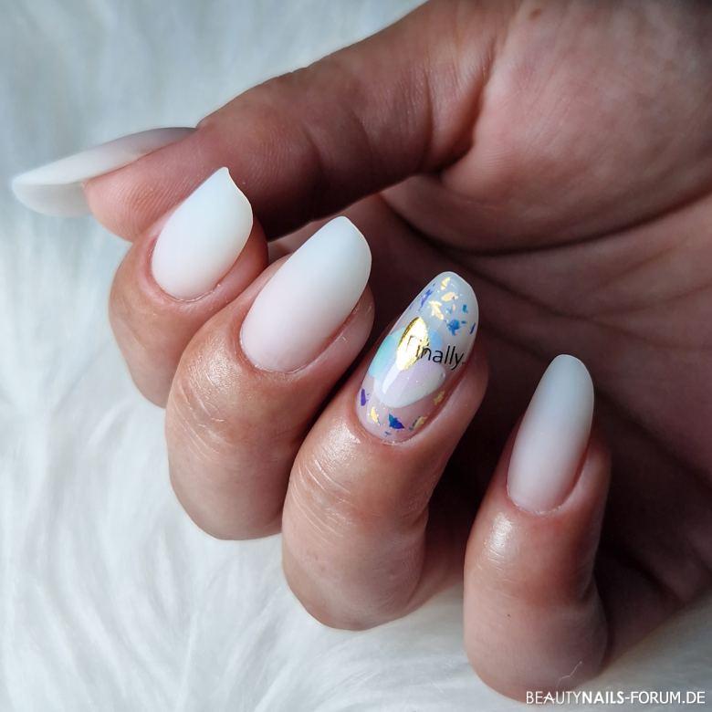 White nails