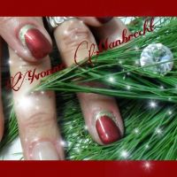 Bordeaux Rot mit Prosecco Winter & Weihnachten