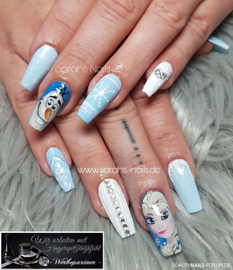 Frozen - Elsa und Olaf im Winterdesign