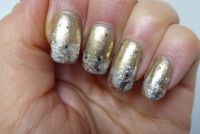 Gold mit Silberfolie Winter & Weihnachten