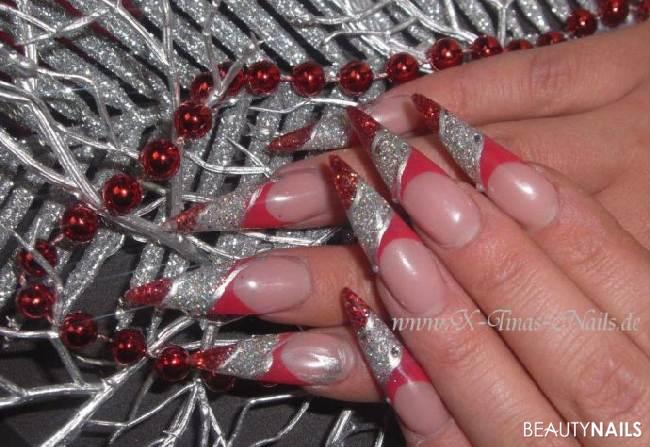 weihnachten kommen:) Winter & Weihnachten - meine neue Nailart