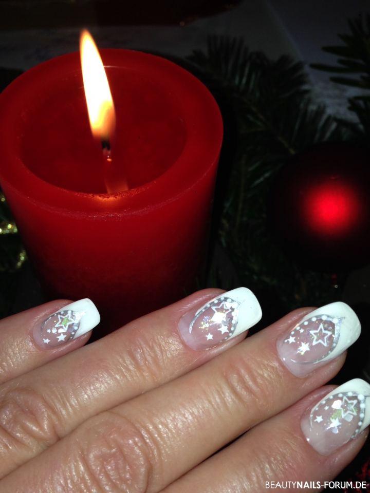 Winternagel Weihnachtsnagel 50 Nageldesign Bilder 21 Winter Weihnachten