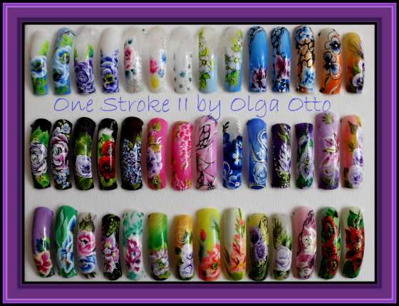 One Stroke II One Stroke Schulung am 30.09.2012 in Nailart Kurse