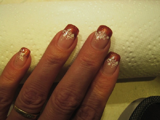  mein erster goldener herbst in Anfänger Nageldesign