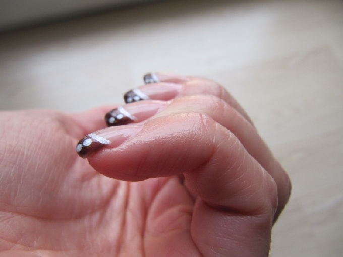  Gelnägel, meine vorweihnachtlichen, 4. Versuch in Anfänger Nageldesign