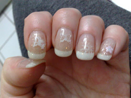 Gekürzte Nägel Gelversuche, möchte wissen was alles falsch ist. in Anfänger Nageldesign