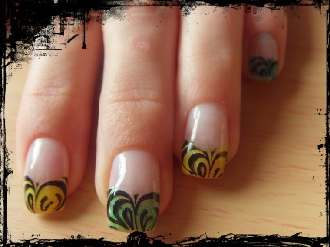  meine eigenen zum zweiten Mal selbst gemacht in Anfänger Nageldesign