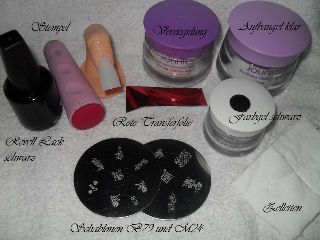 1 Anleitungen Gothic-Nails in Nageldesign