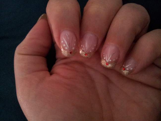 nailart 4. gelmodelage an mir selbst ;) in Anfänger Nageldesign