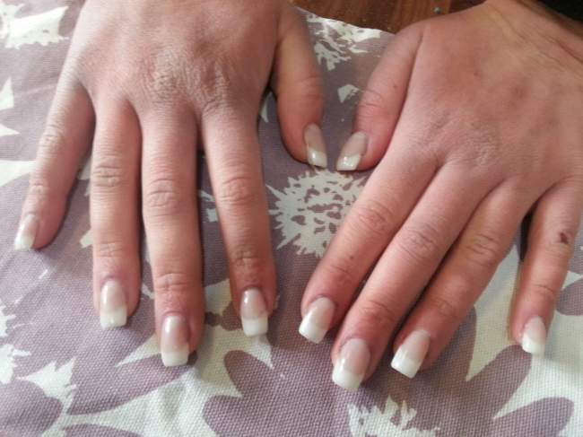 Draufsicht Nagelbeißer Modellage, Ratschläge erwünscht. in Anfänger Nageldesign