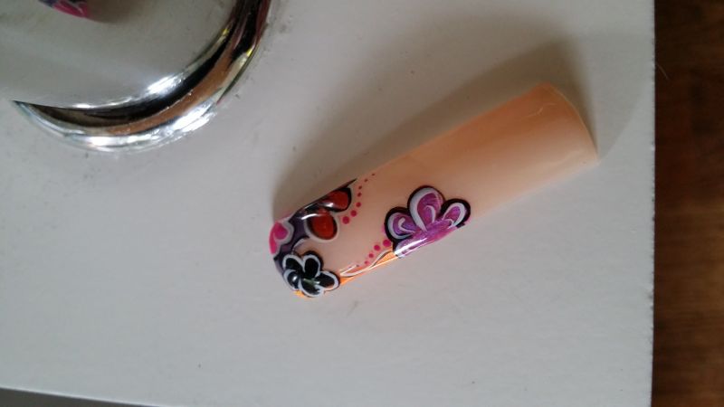 Nailart Modellage gemalt Schuhe Nailart Modellagen - SMYD Teil 1 in Small Talk