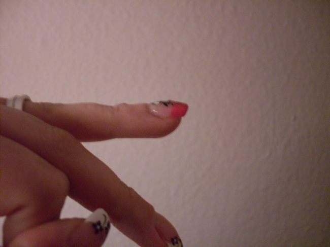  Mein 2. Versuch am Ringfinder in Anfänger Nageldesign