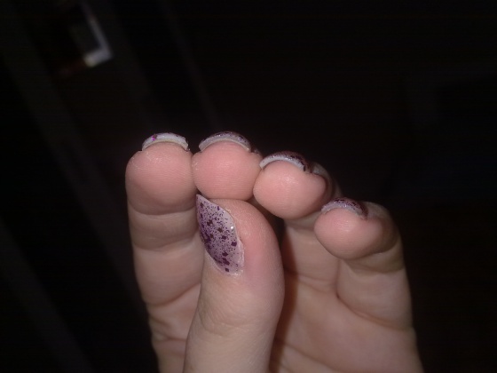  Und wieder ein Versuch :-) in Anfänger Nageldesign