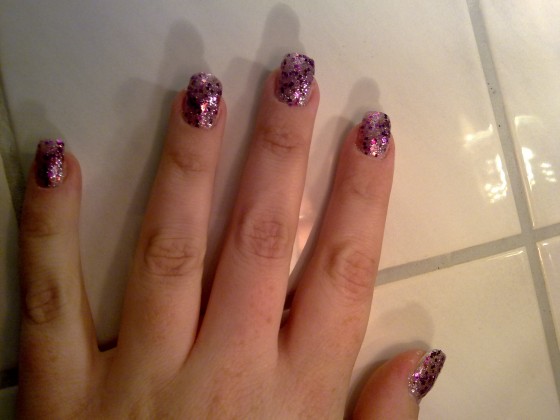  Und wieder ein Versuch :-) in Anfänger Nageldesign