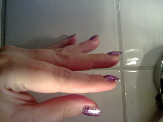  Und wieder ein Versuch :-) in Anfänger Nageldesign