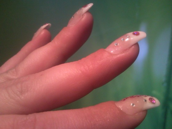  Modellage bei mir selbst nach langer Auszeit in Anfänger Nageldesign