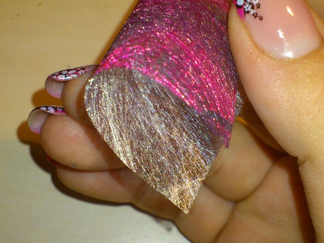  (colored) nailart fiber ? in Nageldesign