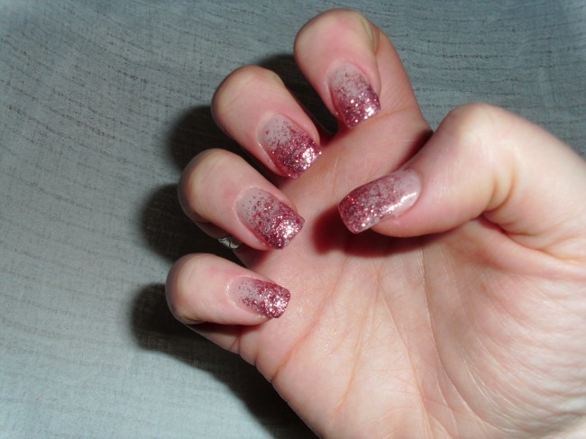  Gelnägel mit Glitter. Brauche Tipps! in Anfänger Nageldesign