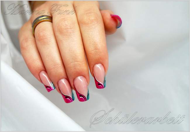 zweiter tag Schulungen bei Marina Funk in Nailart Schulung