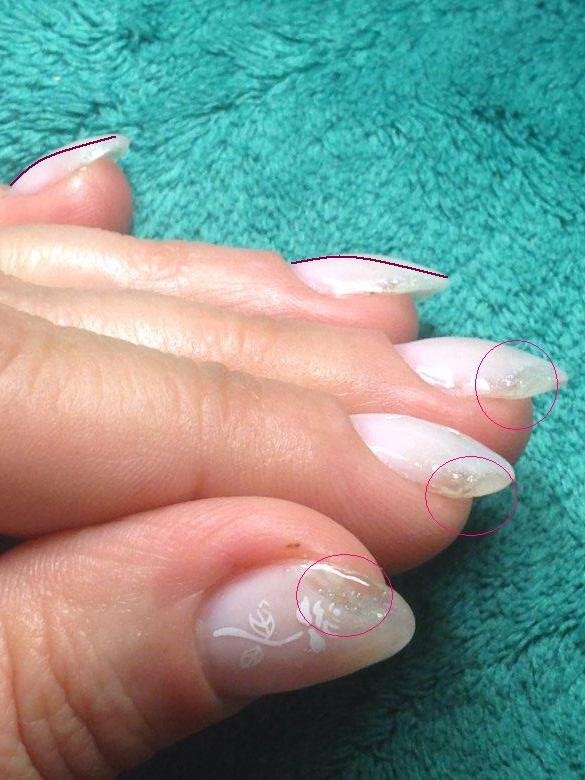 Metti Seitenansicht Schablonenverlängerung mit Gel, bitte um Bewertung in Anfänger Nageldesign