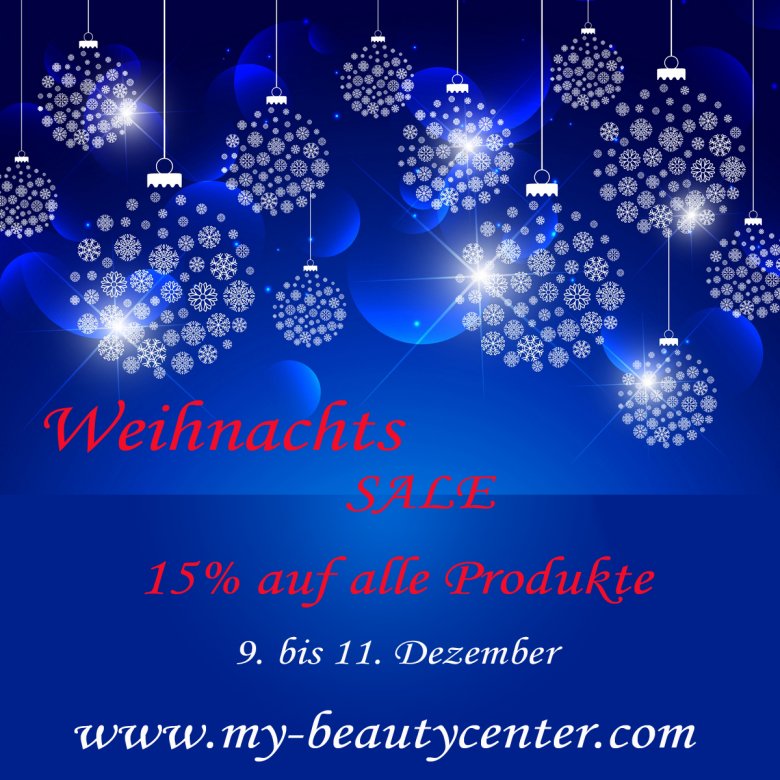Sale Weihnachts SALE % bei My-BeautyCenter in Online-Shop