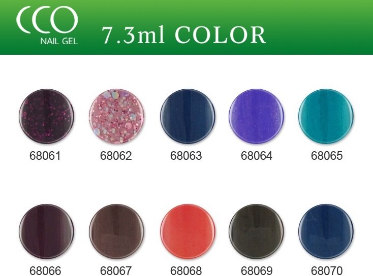 68061-68070 14 neue UV-Nagellack Farben von CCO ab 7€ in Online-Shop