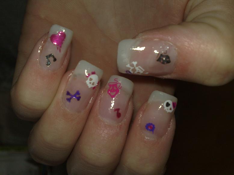Acryl Modellage Bilder aus meiner Anfangszeit in Anfänger Nageldesign
