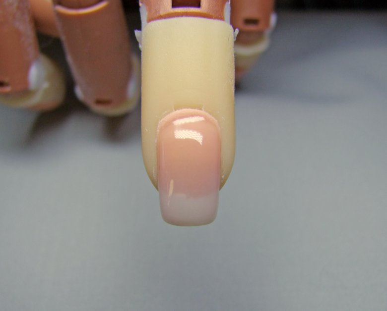 Anfänger Gelnägel mit Lifting :( Gelmodellage mit Tips / Aufbau / naturbelassen in Anfänger Nageldesign