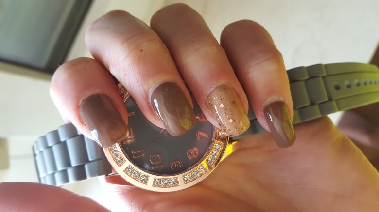 Mein Zweiter versuch Modellage fullcover und french in Anfänger Nageldesign