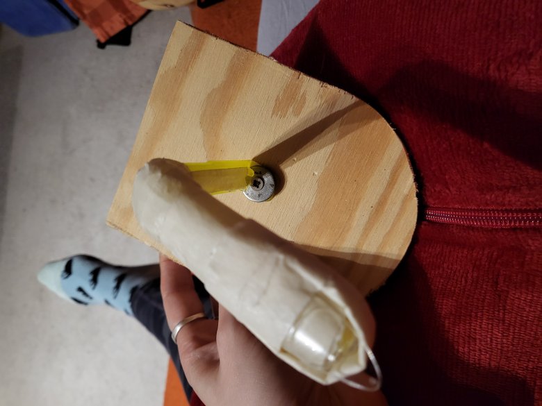 Übungsfinger Seite Übungsfinger selbst machen in Nageldesign