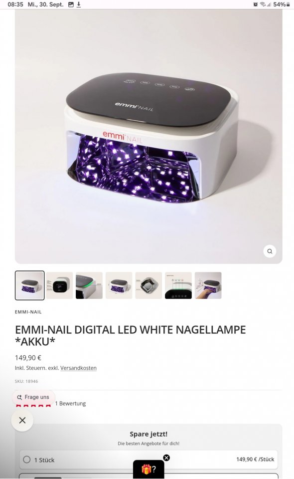Bild 3 Hat jemand Erfahrung mit dieser UV/LED Lampe? in Nagelstudio Zubehör