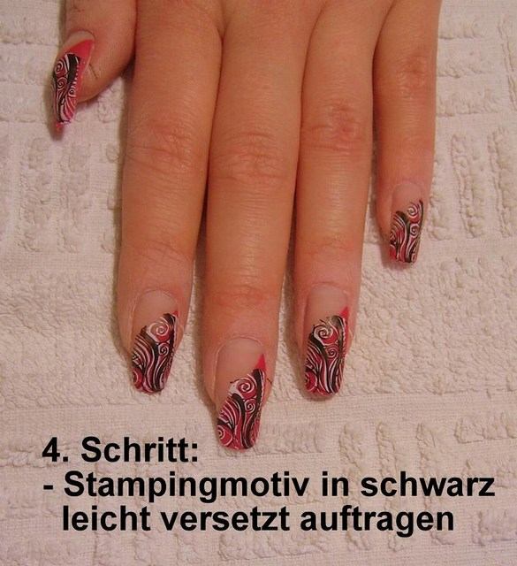 5 Retro-Style verschiedene Anleitungen in Nageldesign